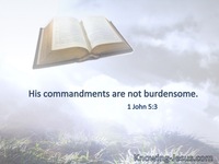 1 John 5:3